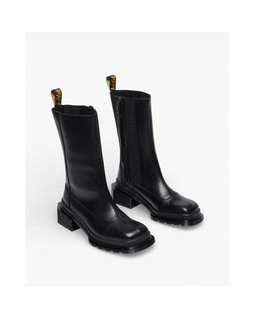 Dr. Martens Black Heeled Boots