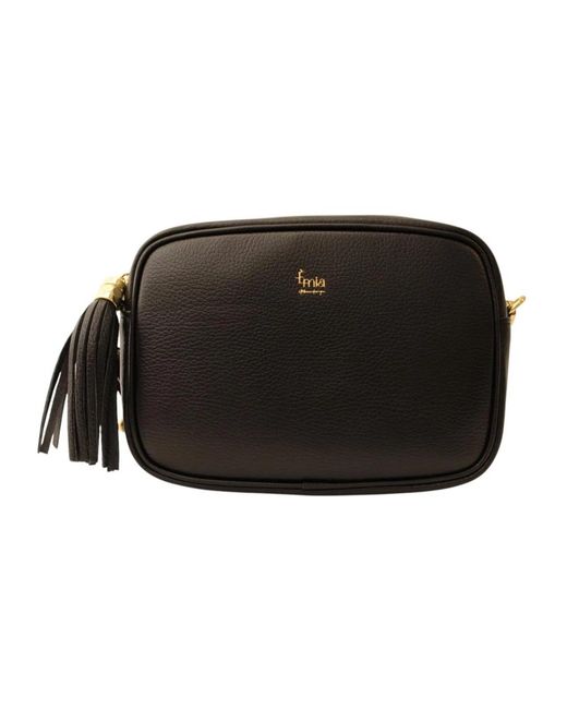 E mia Black Cross Body Bags
