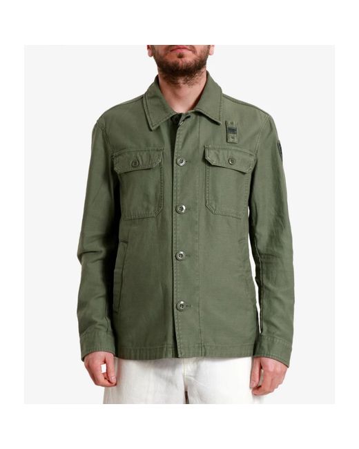 Light Jackets di Blauer in Green da Uomo