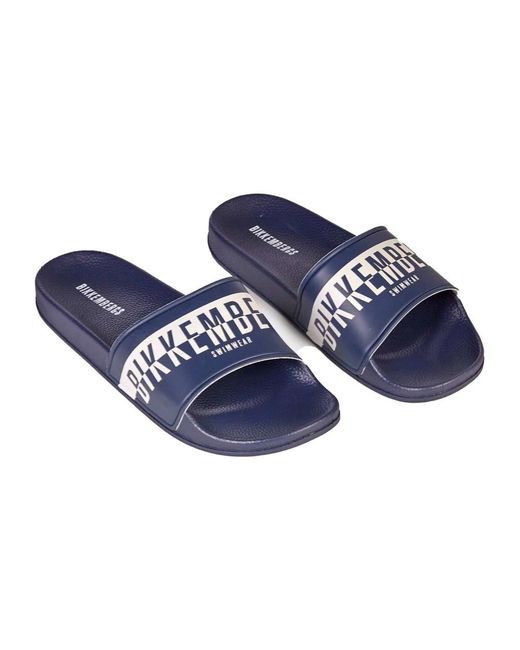 Bikkembergs Black Sliders for men