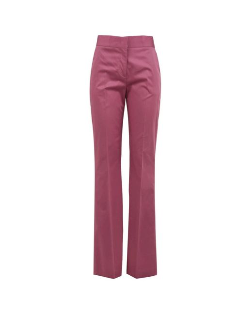 Drumohr Red Wide Trousers