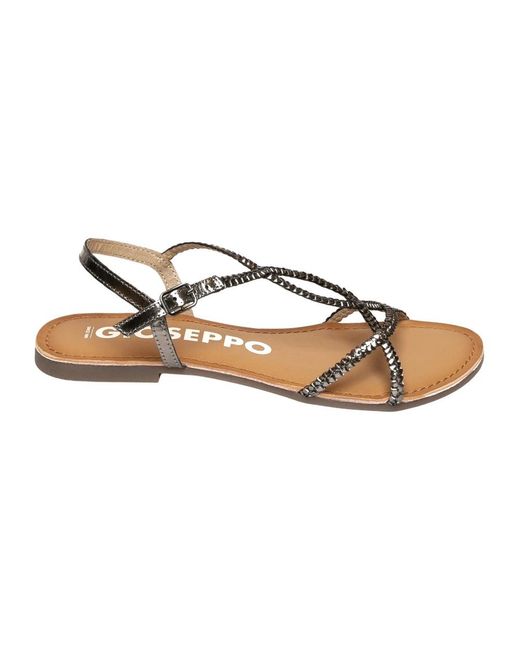 Flat Sandals Gioseppo en coloris Brown