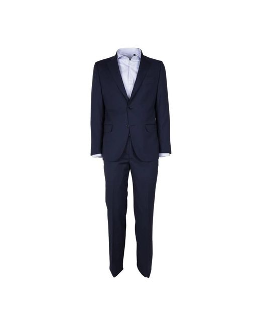 Suits > suit sets > single breasted suits Made in Italia pour homme en coloris Blue
