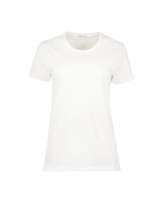 Moncler T-Shirts in het White