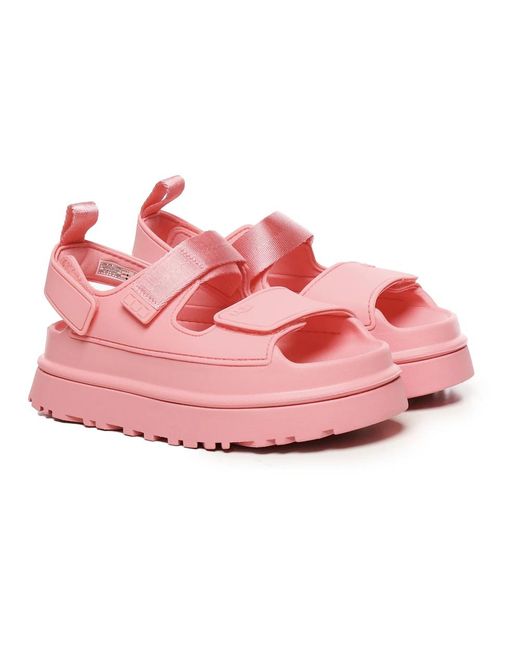 Flat Sandals Ugg en coloris Pink