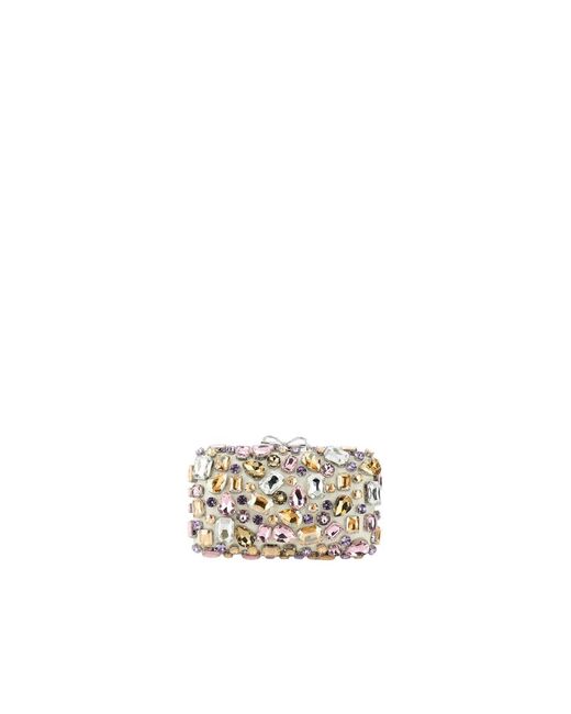 Self-Portrait Metallic Clutches