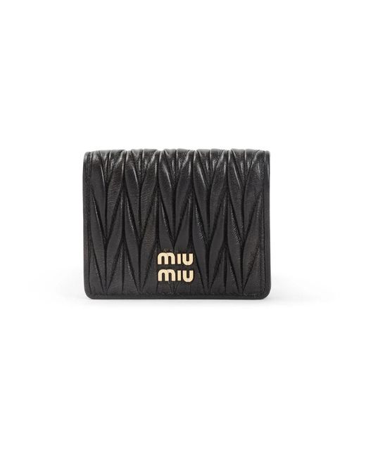 Miu Miu Wallets & Cardholders in het Black