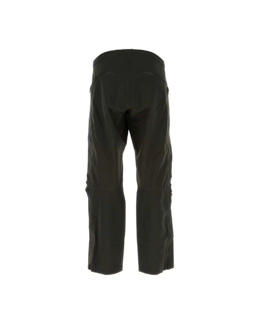 GR10K Black Wide Trousers for men