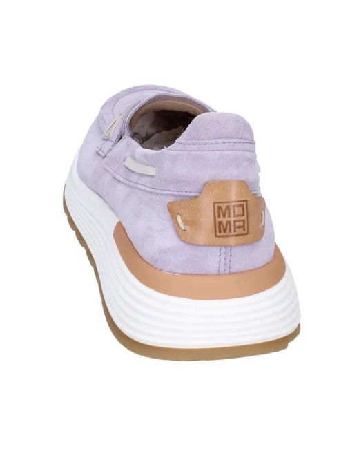 Moma Purple Loafers