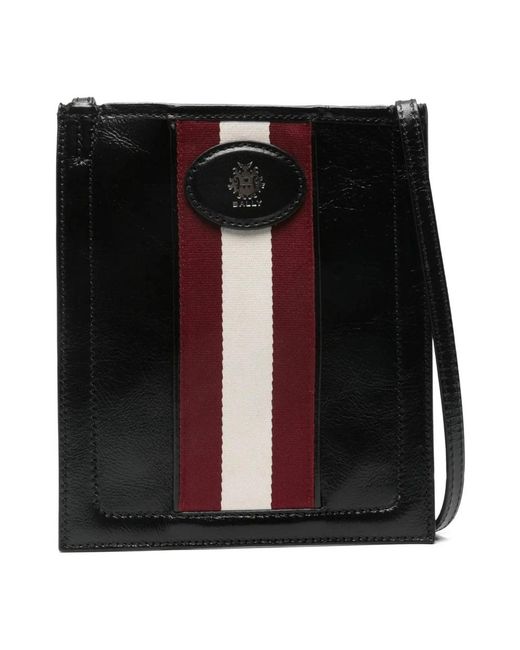 Bally Black Cross Body Messenger for men