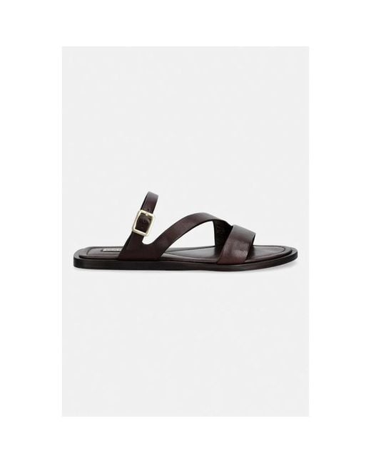 Flat Sandals Gant en coloris Black