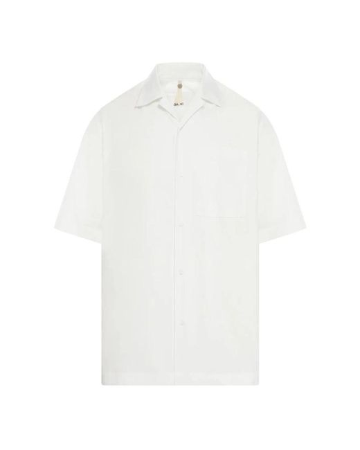 OAMC White Short Sleeve Shirts for men
