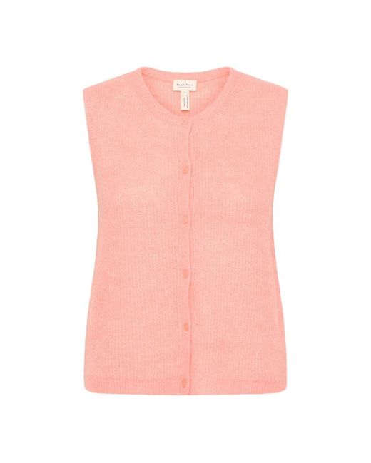 Cardigans Part Two de color Pink