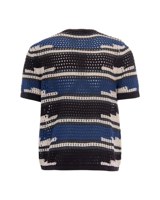 Daily Paper Blue Round-Neck Knitwear for men