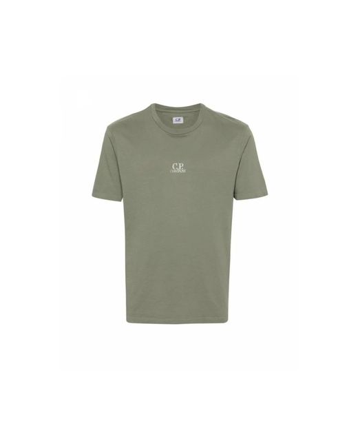 C P Company Green T-Shirts for men