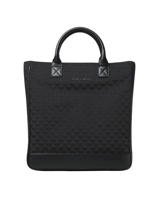 Giorgio Armani Black Tote Bags for men