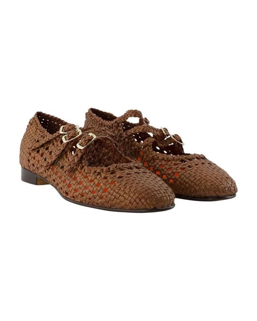 CAREL PARIS Brown Ballerina Shoes