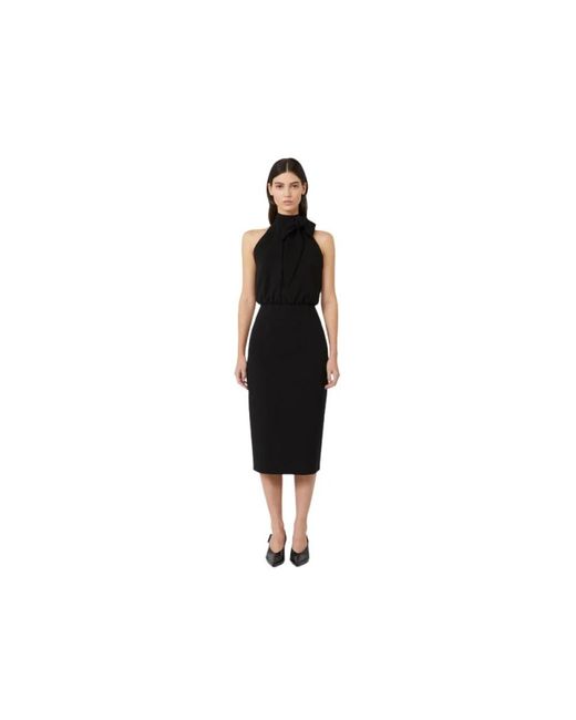 Max Mara Array Midi Jurk in het Black