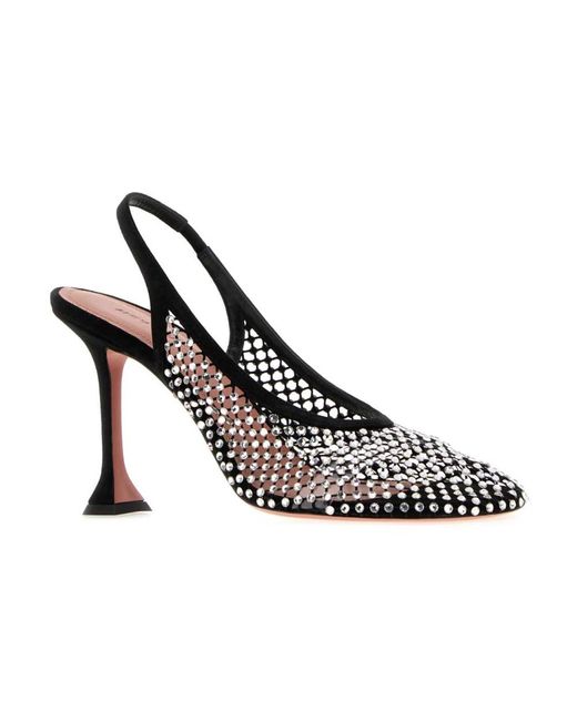 AMINA MUADDI Metallic Pumps