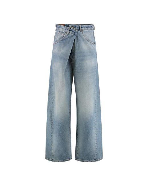DARKPARK Wide Jeans in het Blue voor heren