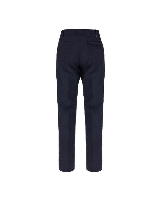 PT Torino Blue Suit Trousers for men