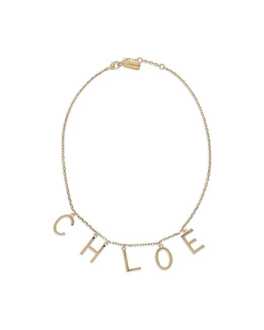 Chloé Metallic Necklaces