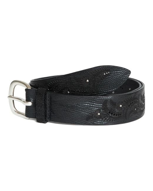 Belts Orciani de hombre de color Black