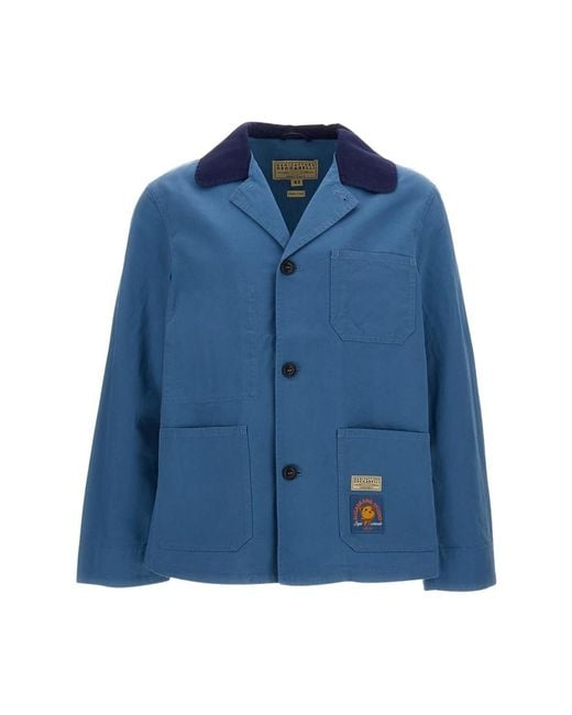 Manifattura Ceccarelli Blue Light Jackets for men