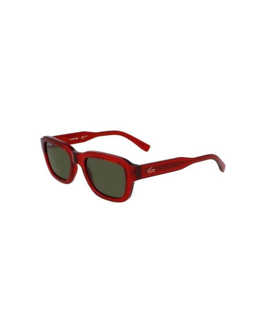 Lacoste Red Sunglasses