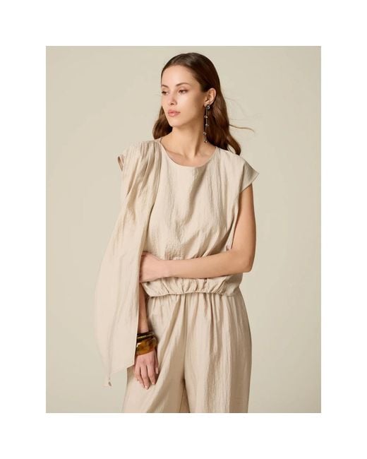 Blouses Oltre de color Natural