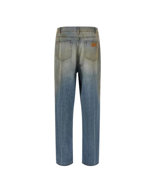 Bode Blue Loose Fit Jeans for men