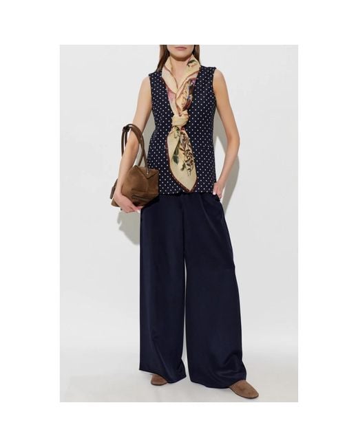Vests Max Mara de color Blue