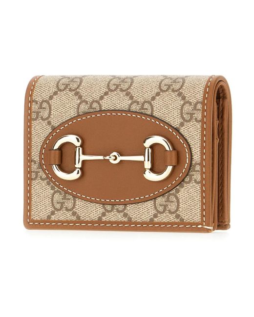 Gucci Metallic Stilvolle Geldbörsen & Kartenhalter