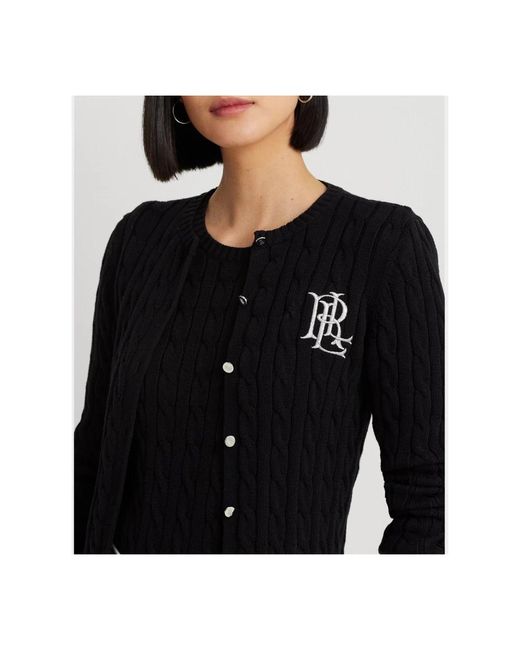 Knitwear > cardigans Ralph Lauren en coloris Black