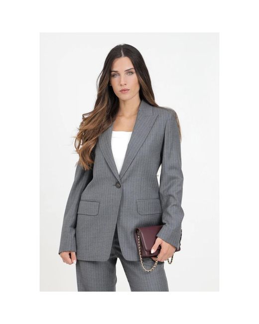 Max Mara Gray Blazers