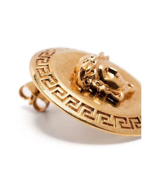 Earrings di Versace in Metallic