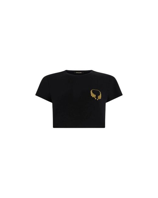 Roberto Cavalli Black T-Shirts