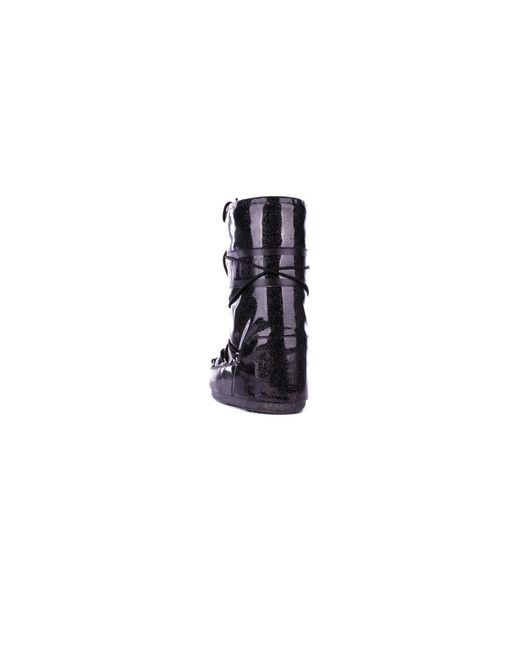 Moon Boot Mb Icon Glitter Boot in het Black