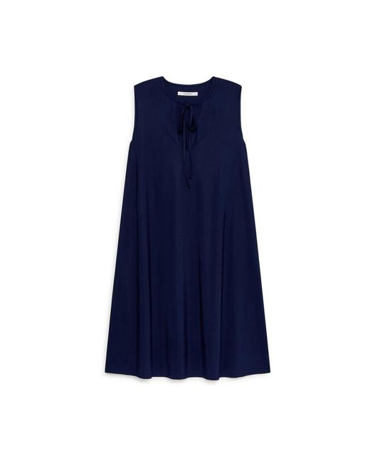 Maliparmi Blue Short Dresses