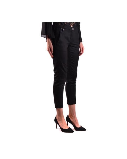 Jacob Cohen Black Slim-Fit Trousers