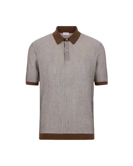 Ballantyne Gray Polo Shirts for men