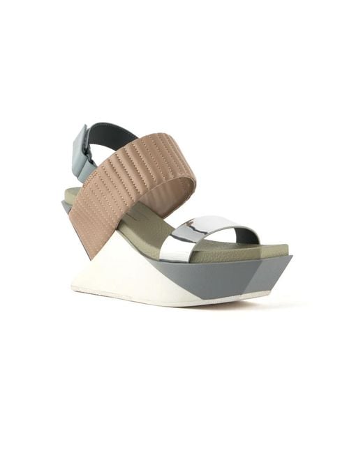United Nude Gray Wedges