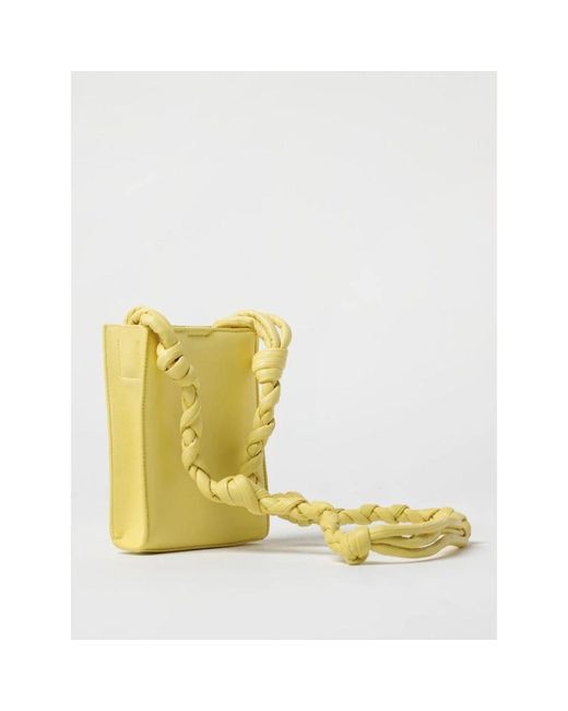 Jil Sander Yellow Gelbe Kleine Schultertasche