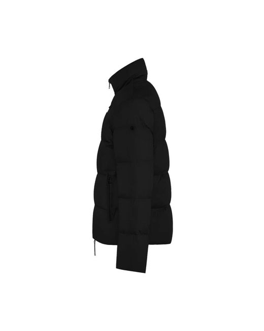 DUNO Jassen ,Zwart ,Polyester Kort Gewatteerd Donsjack in het Black voor heren