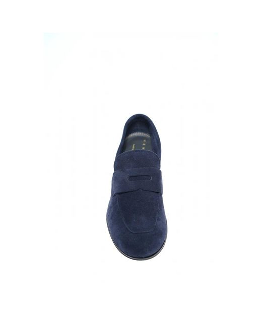 Henderson Blue Loafers for men