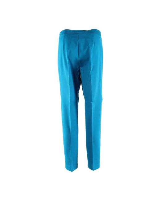 Trousers > slim-fit trousers Pinko en coloris Blue