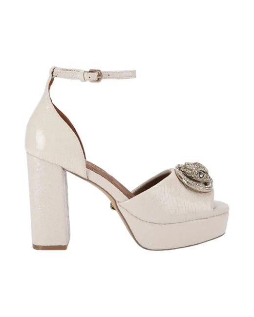 Kurt Geiger White High Heel Sandals