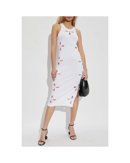 Coperni Midi Dresses in het White