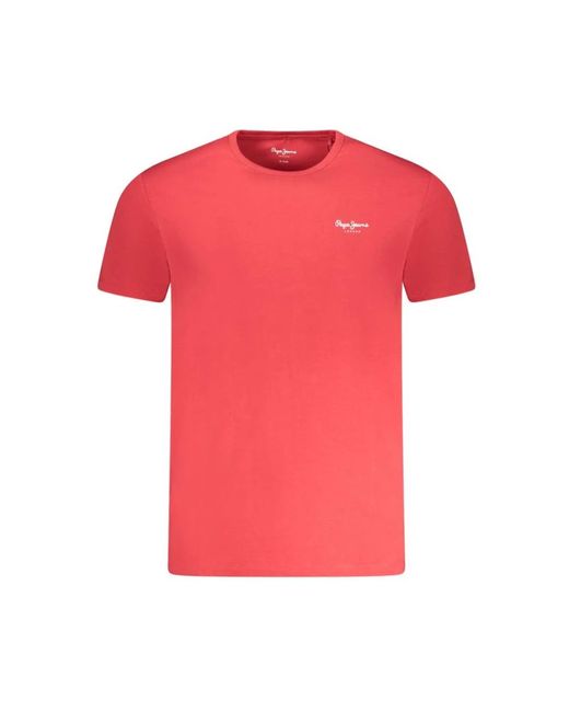 T-Shirts Pepe Jeans de hombre de color Pink