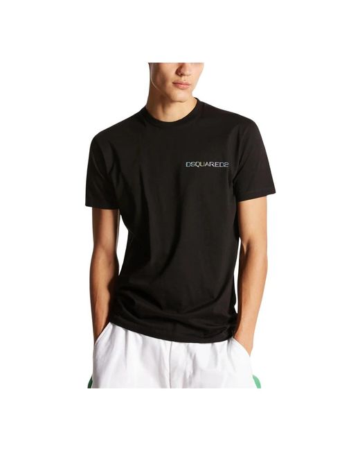 DSquared² T-Shirts in het Black voor heren